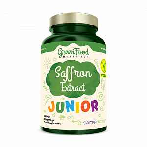 GreenFood Nutrition Junior Saffron Extract 60 kapslí