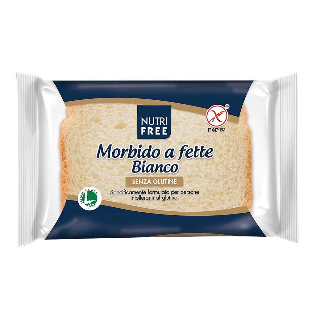 NutriFree Toastový světlý chléb 165g