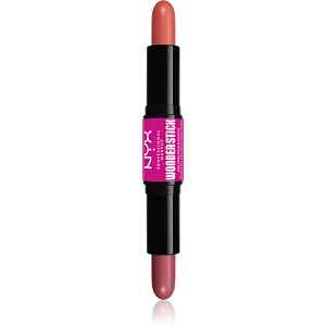 NYX Professional Makeup Wonder Stick Cream Blush oboustranná konturovací tyčinka odstín 02 Honey Orange N Rose 2x4 g