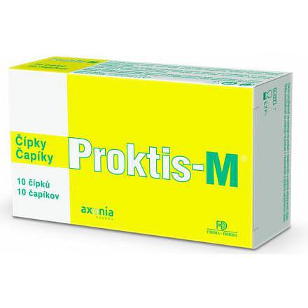 PROKTIS-M rektální čípky 10ks