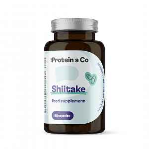Protein a Co Shiitake extrakt 25% polysacharidů 90 kapslí