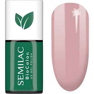 Semilac UV Hybrid BioColor gelový lak na nehty s použitím UV/LED lampy odstín 714 Rosy Seashell 7 ml