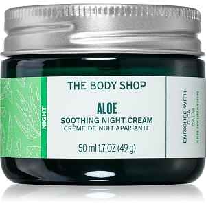The Body Shop Aloe Soothing Night Cream zklidňující noční krém pro citlivou pleť 50 ml