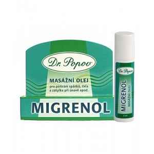 Migrenol Roll-on masážní olej 6ml Dr.Popov