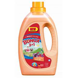 Bonux Colors Touch prací gel, 20 praní 1,1 l