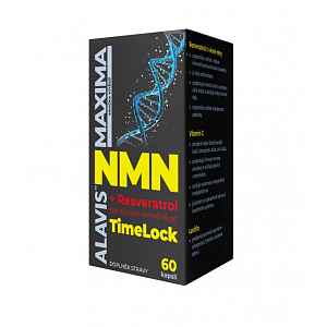 Alavis Maxima Genetics TimeLock NMN 60 kapslí