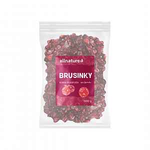 Allnature Brusinka (klikva velkoplodá) sušená 500 g
