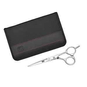 Kadeřnické nůžky Kasho Design Master Offset - 5,5" s pouzdrem