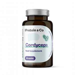 Protein a Co Cordyceps extrakt 40% polysacharidů 90 kapslí