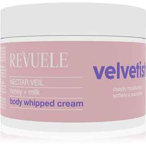 Revuele Velvetish Nectar Veil Body Whipped Cream hydratační tělový krém Honey + Milk 300 ml