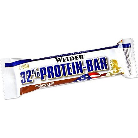 WEIDER, 32% Protein Bar, 60 g, Čokoláda