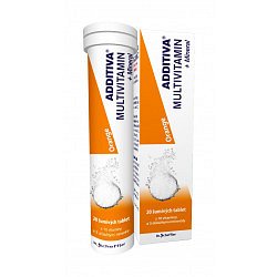 Additiva Multivitamin + Mineral pomeranč 20 šumivých tablet