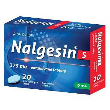 Nalgesin S 275 mg tablety 20 ks