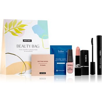 Notino Beauty Bag kosmetická sada pro smyslný vzhled Nude odstín
