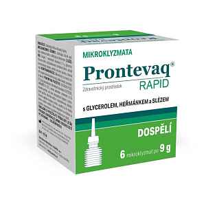 Prontevaq RAPID mikroklyzma dospělí 6 x 9 g