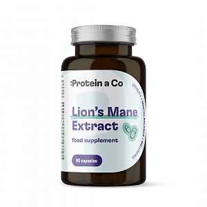 Protein a Co Lion’s Mane extrakt 30% polysacharidů, korálovec ježatý 90 kapslí