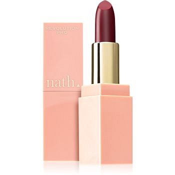 Revolution PRO X Nath matná hydratační rtěnka odstín Cherry 3,2 g
