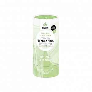 BEN & ANNA Lemon & LimeTuhý deodorant sensitive 40 g