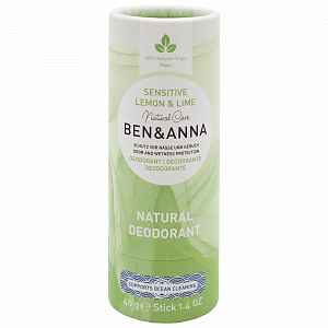 BEN & ANNA Lemon & LimeTuhý deodorant sensitive 40 g