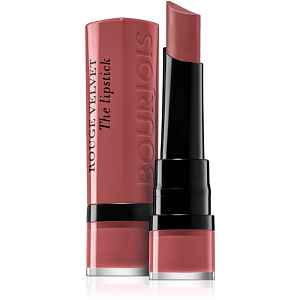 Bourjois Rouge Velvet The Lipstick matná rtěnka odstín 33 Rose Water 2,4 g