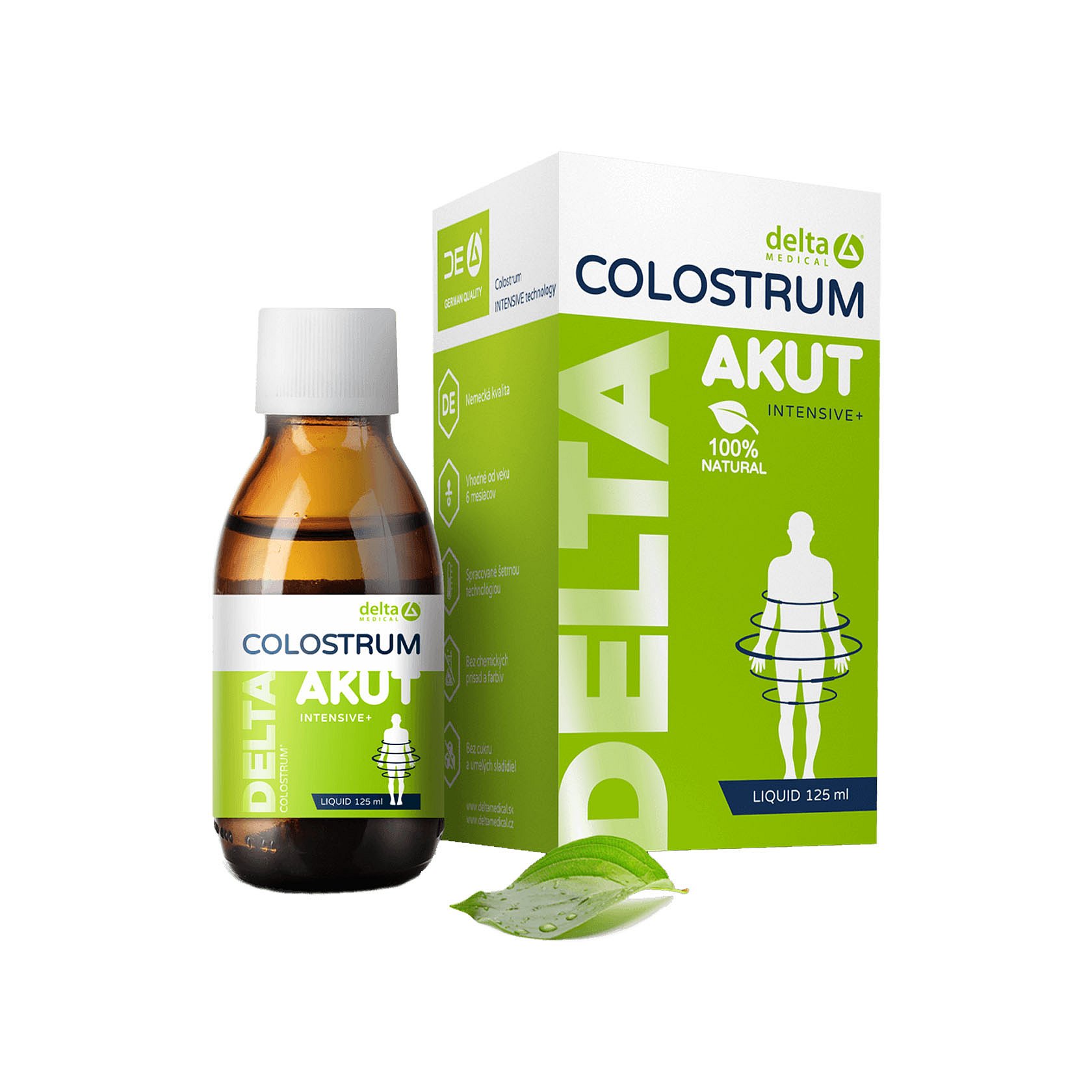 DELTA COLOSTRUM® AKUT Natural 100% Tekuté 125ml