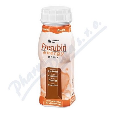 FRESUBIN ENERGY DRINK ČOKOLÁDA perorální SOL 4X200ML