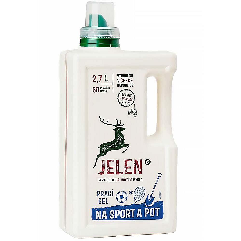 JELEN gel na praní sport a pot 60 pracích dávek 2,7 l