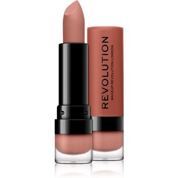 Makeup Revolution Matte matná rtěnka odstín 123 Brunch 3,5 ml