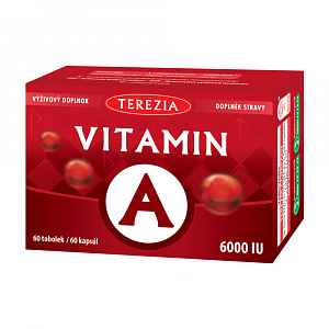 Terezia Vitamin A 6000 IU 60 tobolek