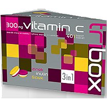 Vitamin C 300 mg tablety 40 Tribox