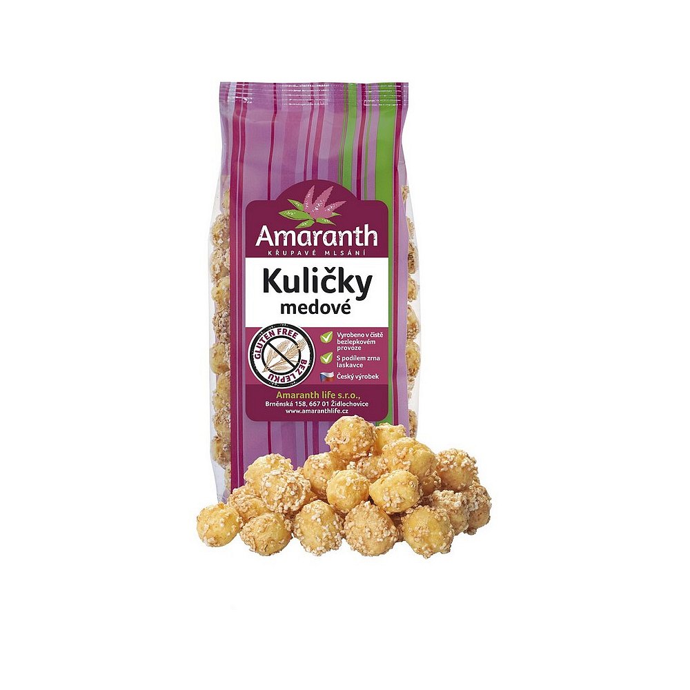 AMARANTH Kuličky Medové 100 g