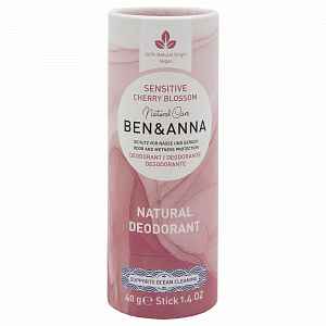 BEN & ANNA Cherry Blossom Tuhý deodorant sensitive 40 g