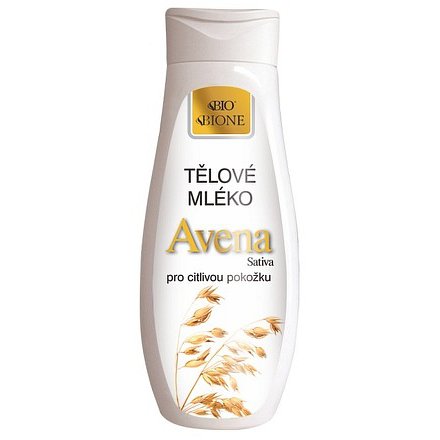 BIO AVENA Tělové mléko vyživující citl.pokožka 300ml