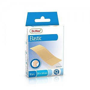 Dr.Max Náplast elastická 10ks (19 x 64 mm)