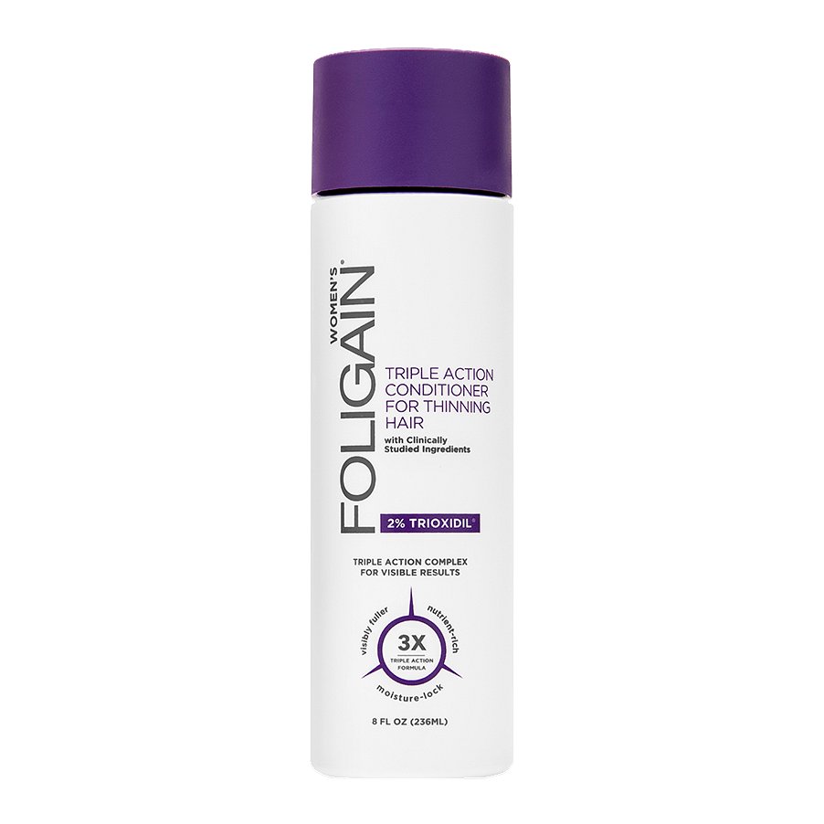 Foligain Triple Action kondicionér proti padání vlasů s 2% trioxidilem pro ženy, 236ml