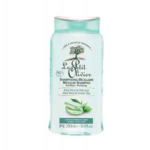 Le Petit Olivier Čisticí micelární šampon pro normální a rychle se mastící vlasy 250 ml