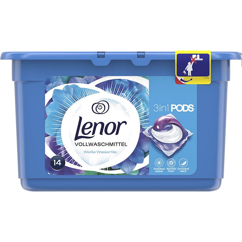 LENOR Waterlily 14 ks - tablety na praní