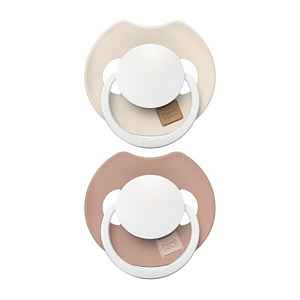 Lovi Prime 18m+ Ivory/Blush svíticí dudlík 2 ks