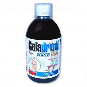 Geladrink FORTE HYAL biosol višeň 500ml