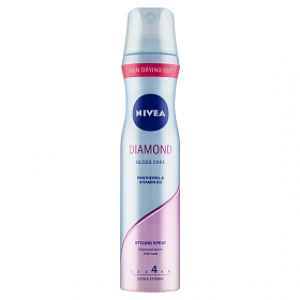 Nivea Lak na vlasy pro oslňující lesk vlasů Diamond Gloss  250 ml