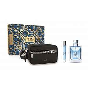 Versace pour Homme dárkový set pro muže 3 ks
