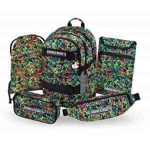 Baagl Školní set Skate Minecraft Chaos II