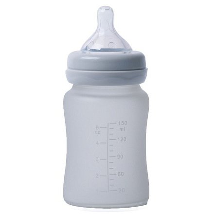 Bo Jungle skleněná láhev s úchyty B-Thermo 150ml Grey