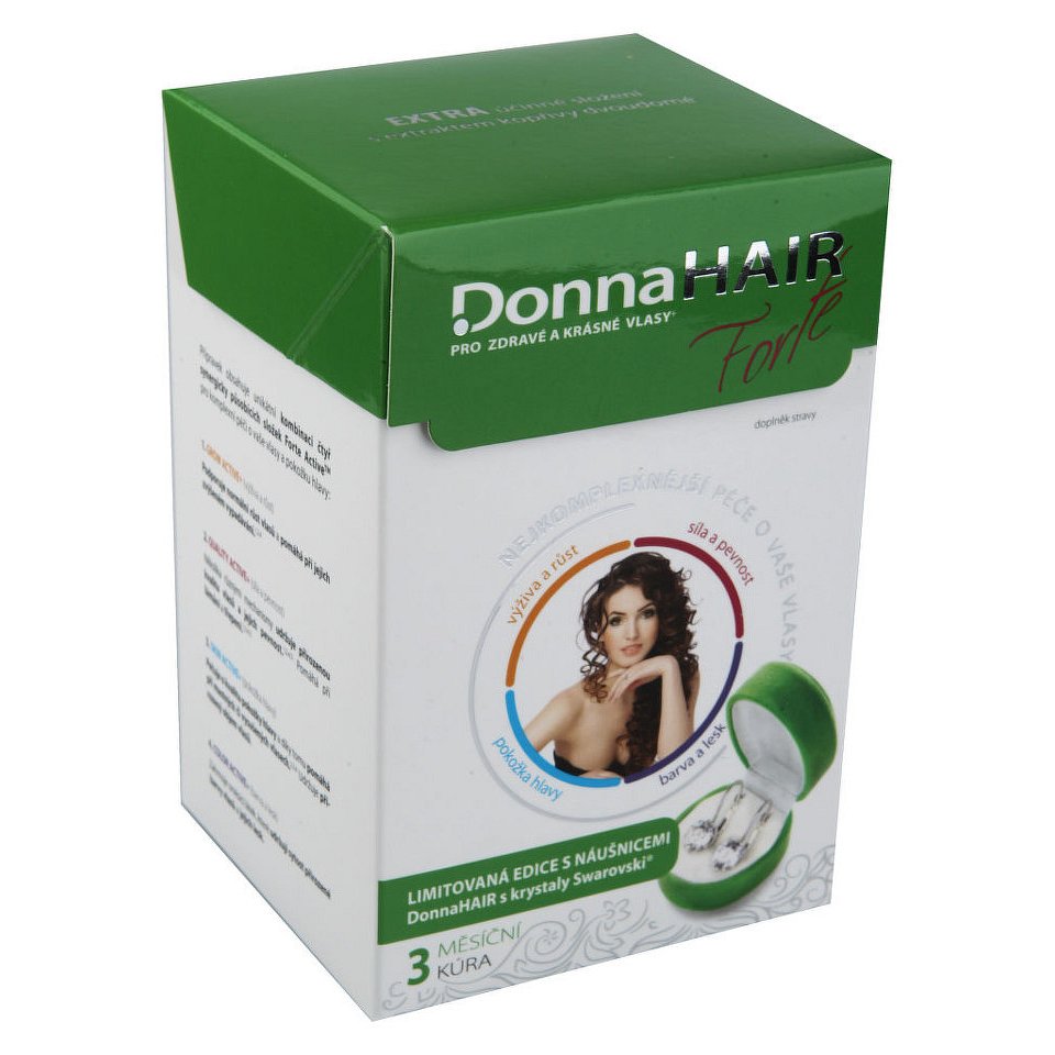 Donna HAIR FORTE 3měs.kúra tob90 + náuš.Swar.Elem. - II.jakost