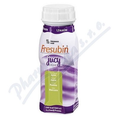 FRESUBIN JUCY DRINK PŘÍCHUŤ JABLEČNÁ perorální SOL 4X200ML