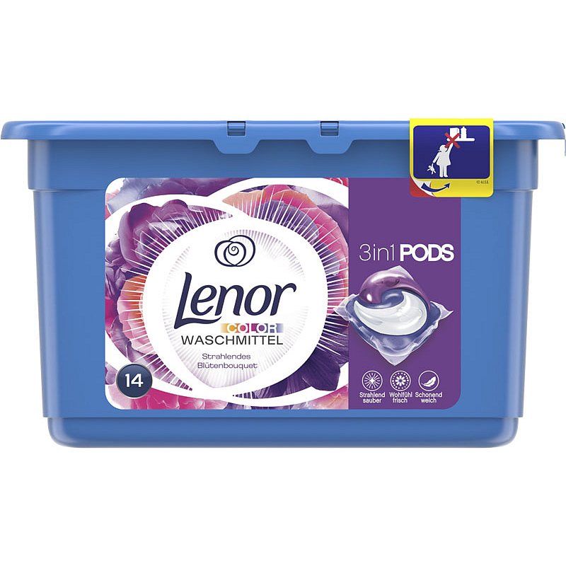 LENOR Flower Bouquet 14 ks - tablety na praní