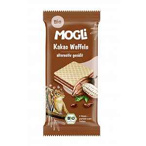 MOGLi BIO Kakaové oplatky 15 g