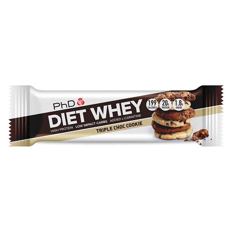 Tyčinka Diet Whey 65g triple choc cookie