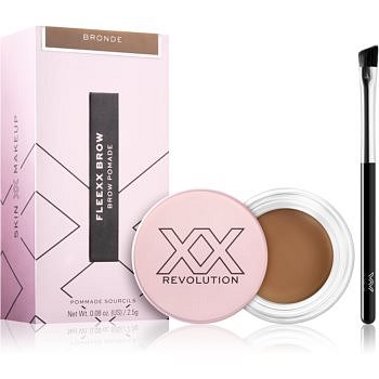 XX by Revolution FLEXX BROW dlouhotrvající gel na obočí se štětečkem odstín Bronde 2,5 g