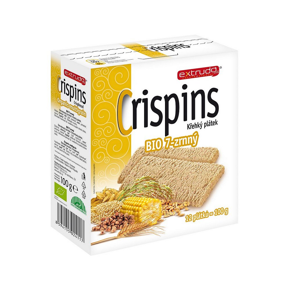 EXTRUDO BIO Crispins 7-zrnný plátek 100 g